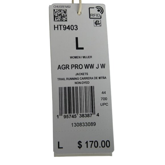 Adidas‎ Terrex Agravic Windweave Pro Women Trail Run Windbreaker Jacket HT9403 L - Picture 7 of 7